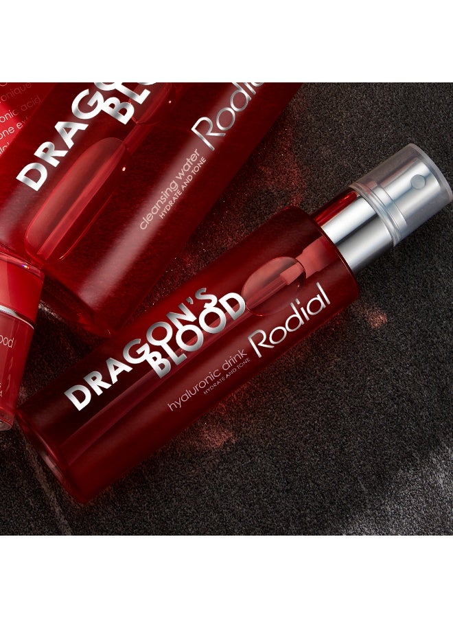 Rodial مشروب روديال دراجونز بلود الهيالورونيك 100 مل - رذاذ منعش للبشرة المشدودة، دم التنين وماء الورد، مرطب فوري لتخفيف الطفح الحراري 100 مل - Image 3